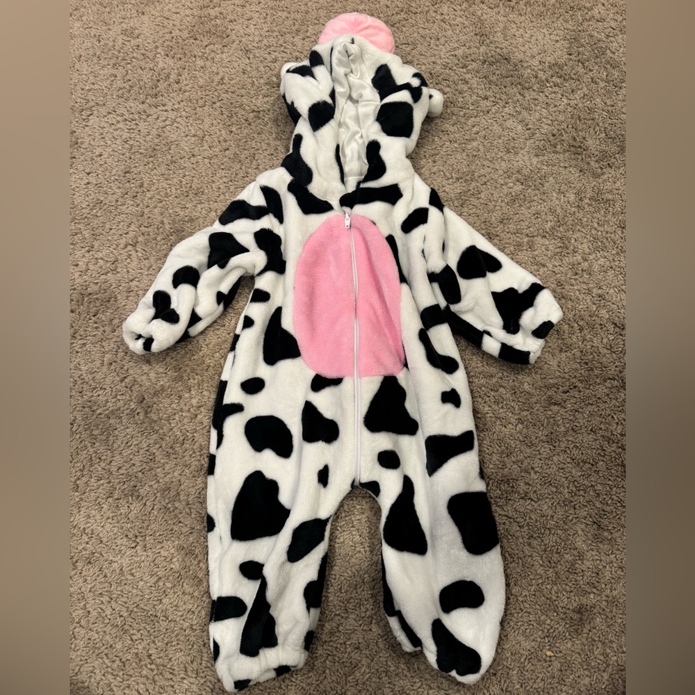 Adorable Cow Print Kids One Piece-Size 6-12M